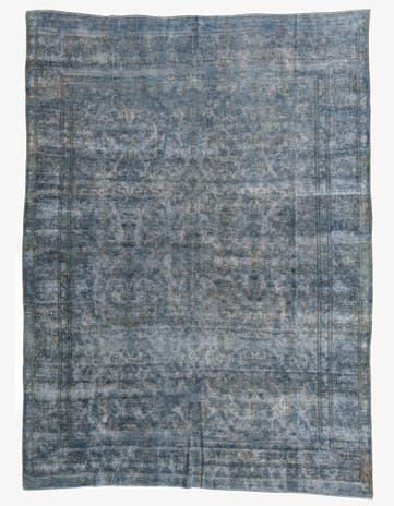 9' 8 x 13' 2 Hand Knotted Ultra Vintage Persian Wool Rug