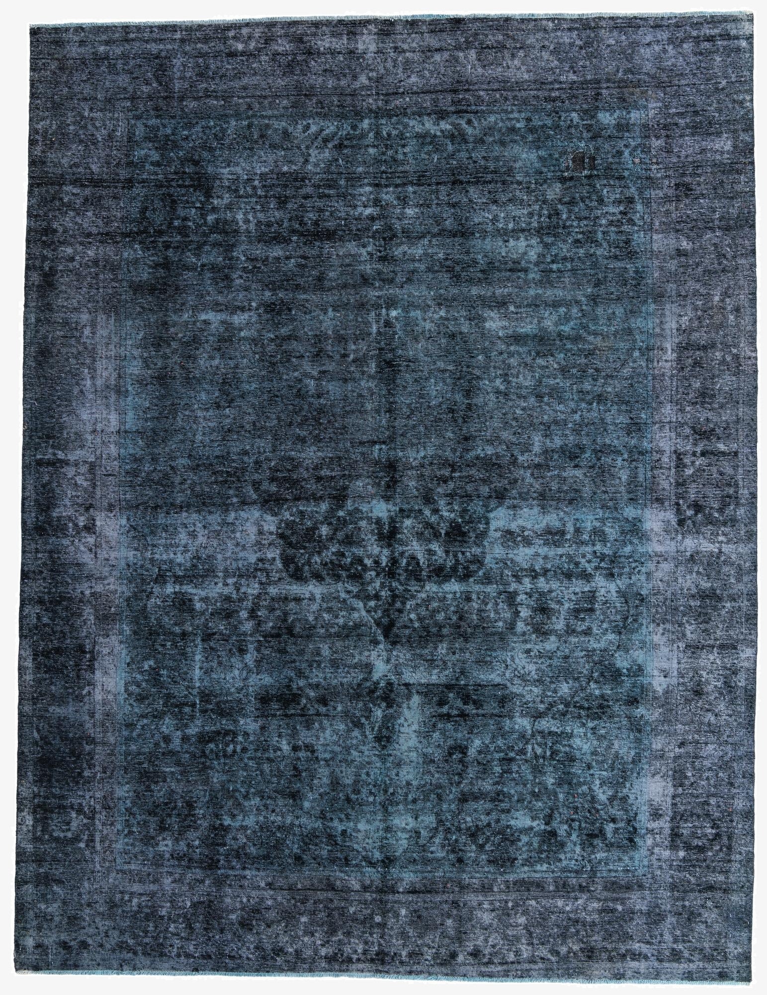 9' 10 x 12' 10  Hand Knotted Ultra Vintage Persian Wool Rug