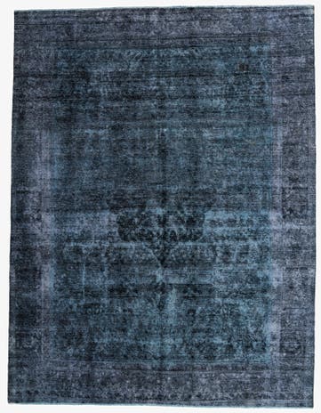 9' 10 x 12' 10 Hand Knotted Ultra Vintage Persian Wool Rug