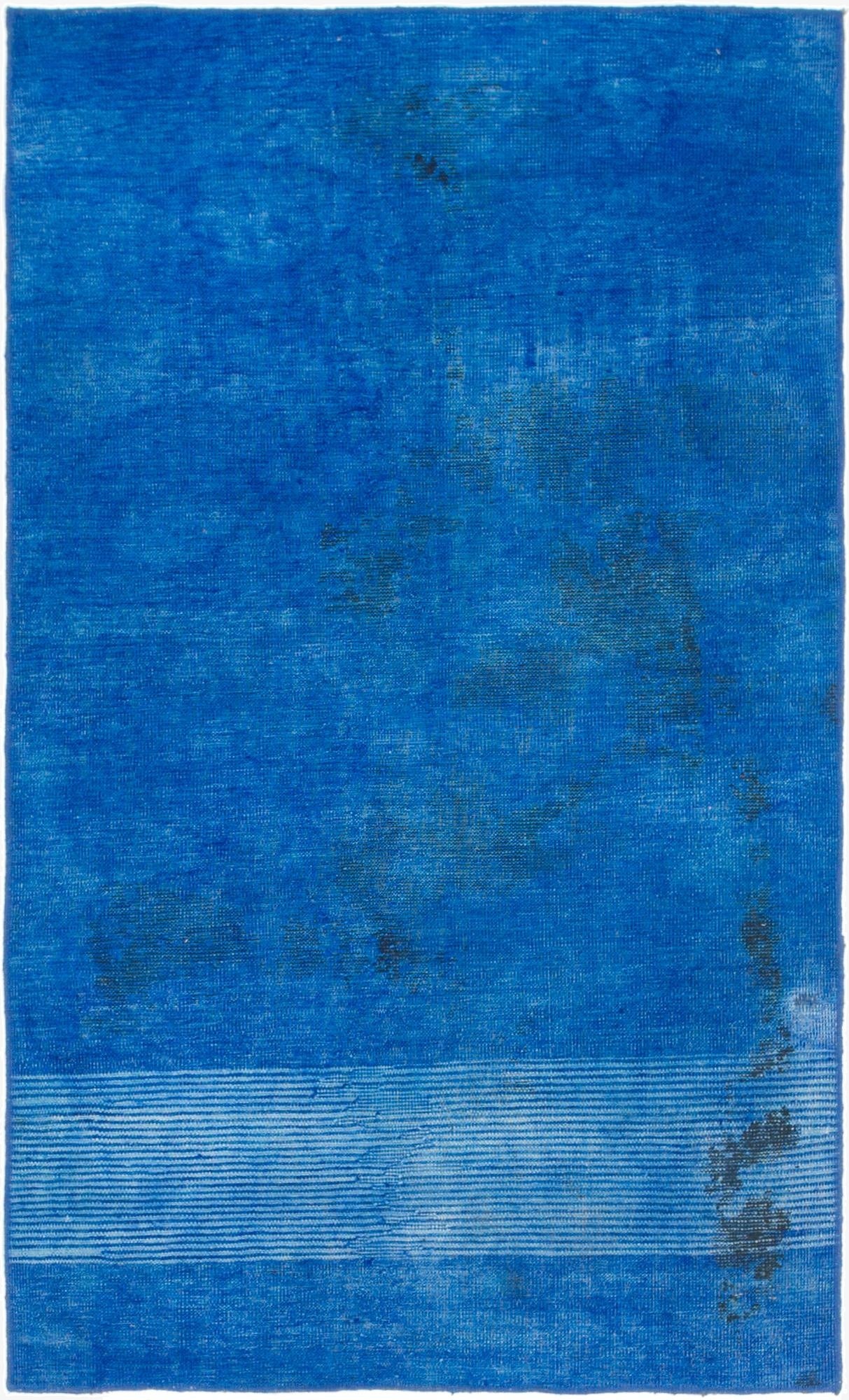 3' 8 x 6'  Hand Knotted Ultra Vintage Persian Wool Rug