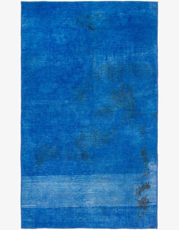 3' 8 x 6' Hand Knotted Ultra Vintage Persian Wool Rug