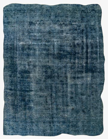 9' 7 x 12' 4 Hand Knotted Ultra Vintage Persian Wool Rug