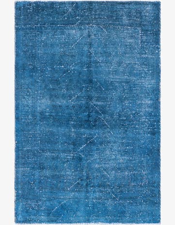 3' 7 x 5' 4 Hand Knotted Ultra Vintage Persian Wool Rug