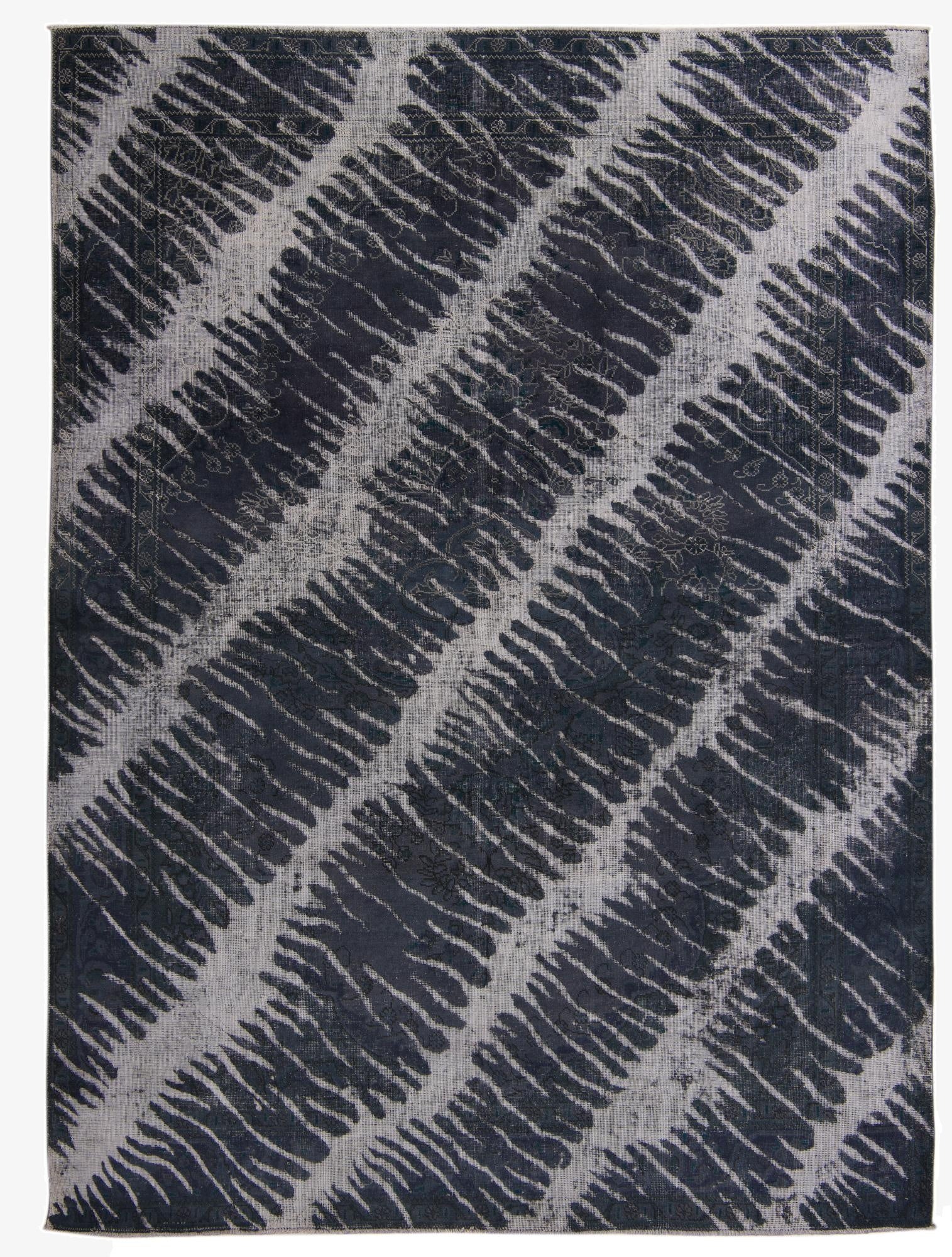 8' 1 x 11'  Hand Knotted Ultra Vintage Persian Wool Rug