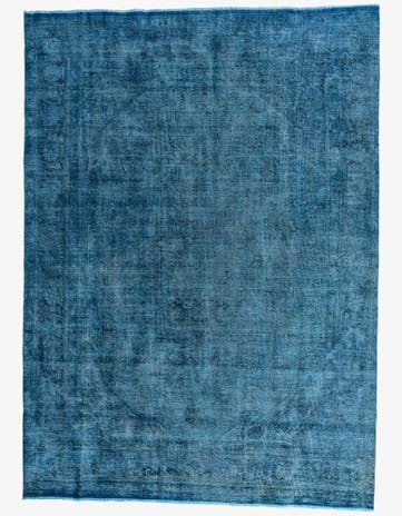 9' 1 x 12' 7 Hand Knotted Ultra Vintage Persian Wool Rug