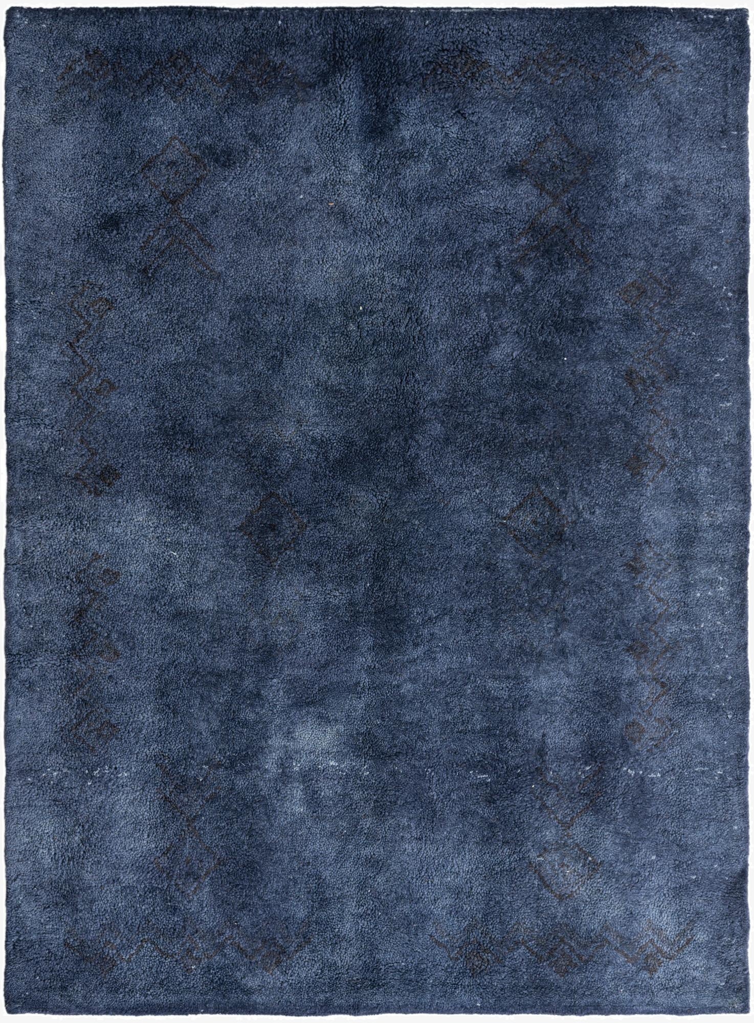 5' 4 x 7' 2  Hand Knotted Ultra Vintage Persian Wool Rug