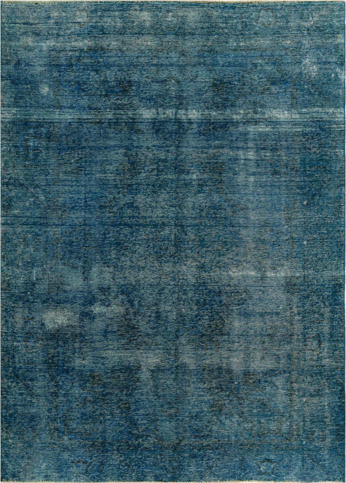 Primary image 6' 7 x 9' 2  Hand Knotted Ultra Vintage Persian Wool Rug