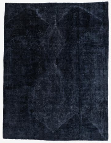 9' x 11' 8 Hand Knotted Ultra Vintage Persian Wool Rug