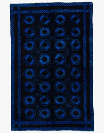 5' 2 x 8' Hand Knotted Ultra Vintage Wool Rug