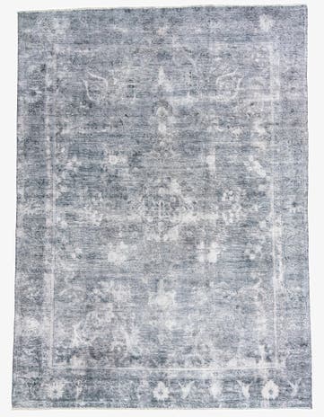 8' 10 x 12' 3 Hand Knotted Ultra Vintage Persian Wool Rug