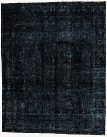 9' 8 x 12' Hand Knotted Ultra Vintage Persian Wool Rug