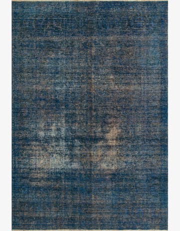 6' 8 x 9' 10 Hand Knotted Ultra Vintage Persian Wool Rug