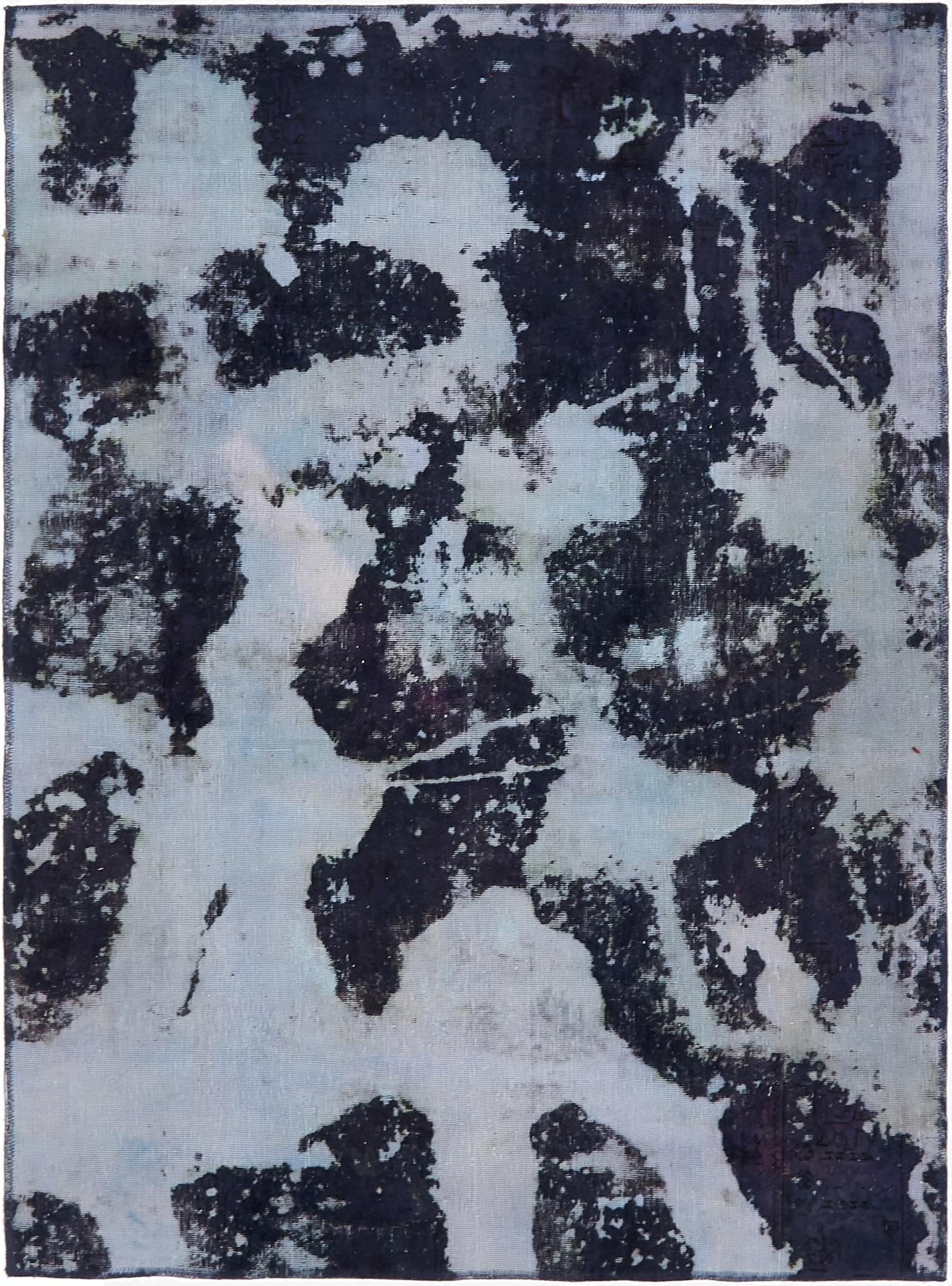 145cm x 198cm  Hand Knotted Ultra Vintage Persian Wool Rug