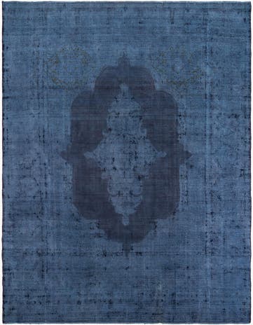 9' 5 x 12' 4 Hand Knotted Ultra Vintage Persian Wool Rug