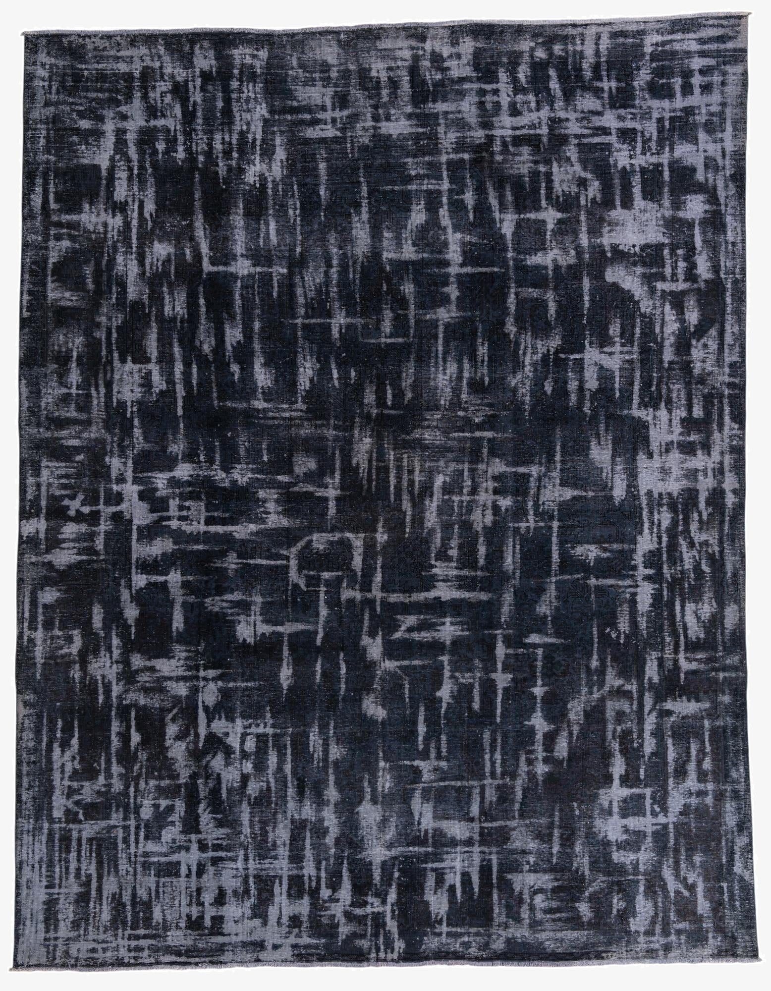 9' 6 x 12' 7  Hand Knotted Ultra Vintage Persian Wool Rug