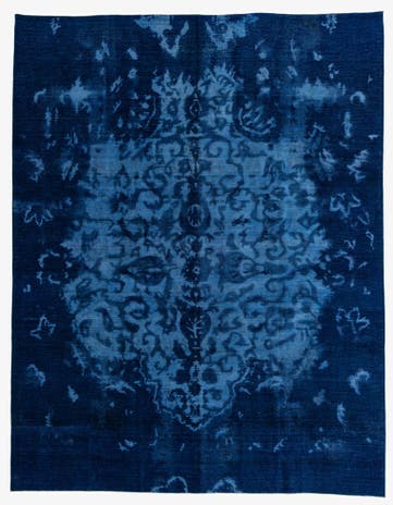 9' 6 x 12' 2 Hand Knotted Ultra Vintage Persian Wool Rug