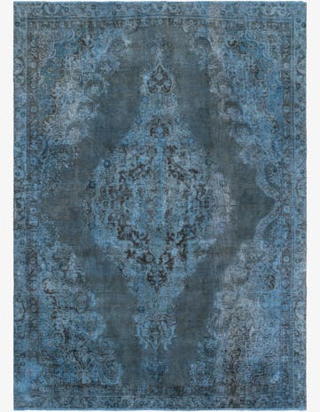 8' 4 x 11' 6 Hand Knotted Ultra Vintage Persian Wool Rug