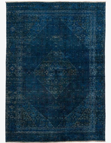 6' 3 x 8' 6 Hand Knotted Ultra Vintage Persian Wool Rug