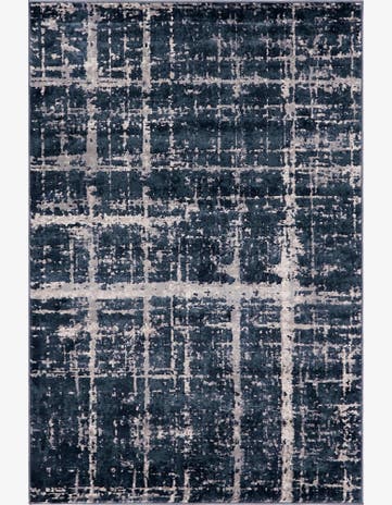Jill Zarin Navy Blue Uptown Lexington Avenue Rug