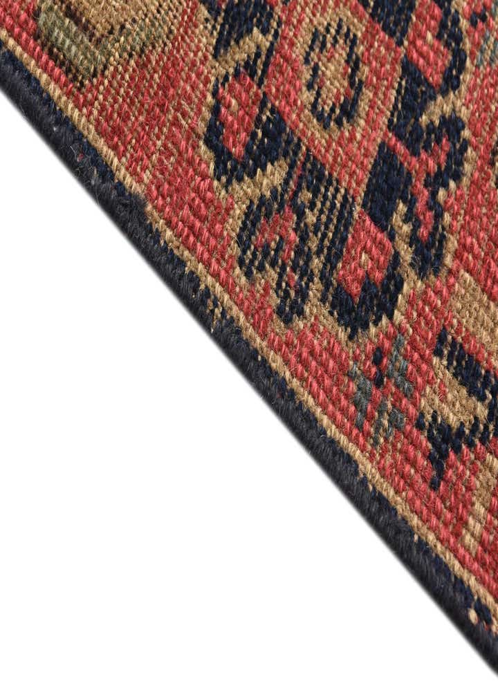 4' 1 x 6' 10 Hand Knotted Varamin Persian Wool Rug