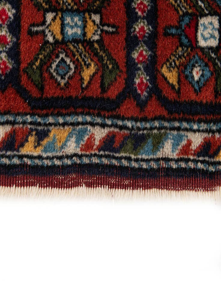 Detail image of 3' 3 x 4' 8  Hand Knotted Yalameh Wool Rug