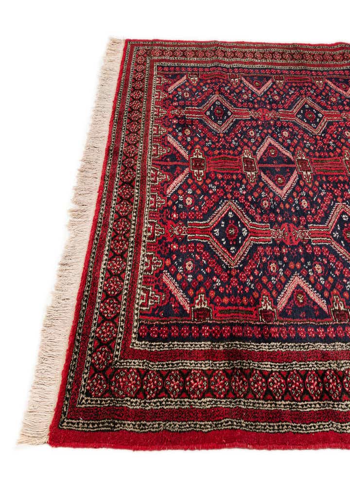 6' 4 x 10' 1 Hand Knotted Yalameh Wool Rug