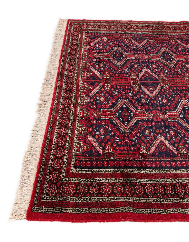 Detail image of 6' 4 x 10' 1 Hand Knotted Yalameh Wool Rug
