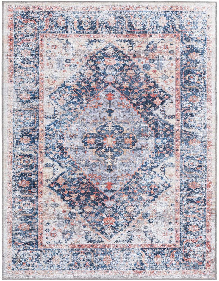 Detail image of 4' x 6' Washable Yara Rug