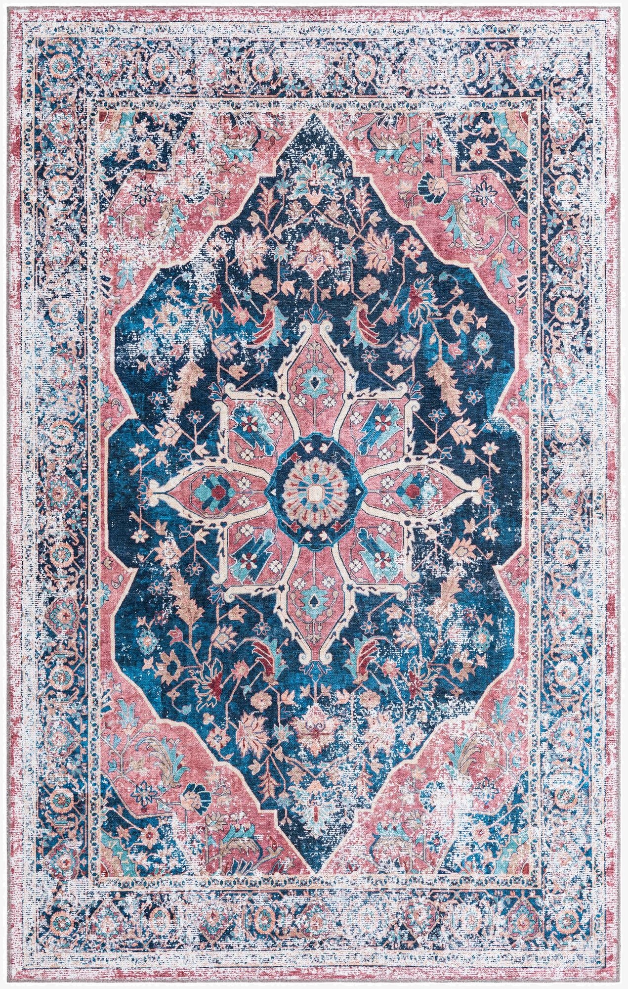 5' x 8'  Washable Yara Rug