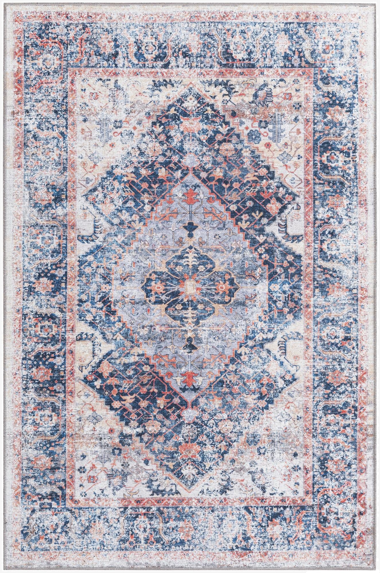 Primary image 4' x 6'  Washable Yara Rug