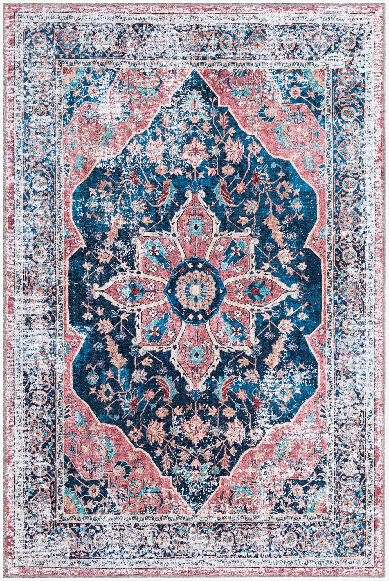 Primary image  4' x 6'  Washable Yara Rug