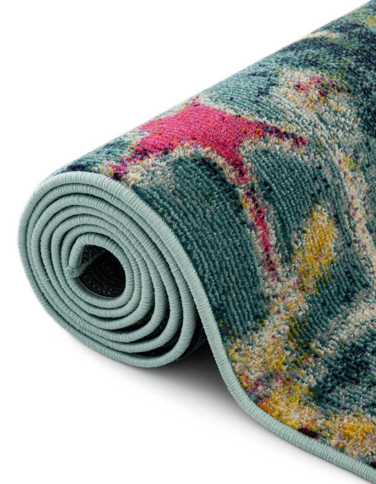 Detail image of 10' x 10' Washable Amalfi Round Rug