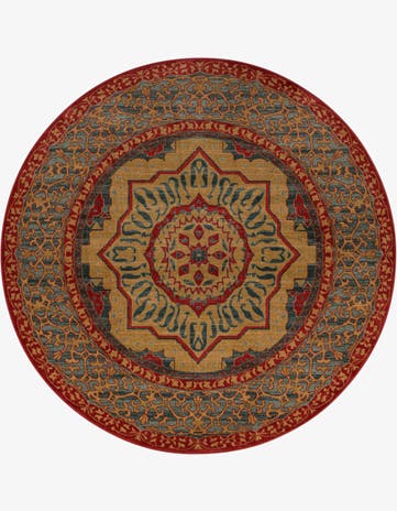 8' x 8' Amina Round Rug