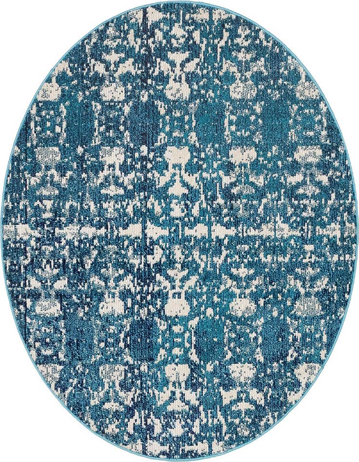 Detail image of 4' x 4' Amulet Round Rug