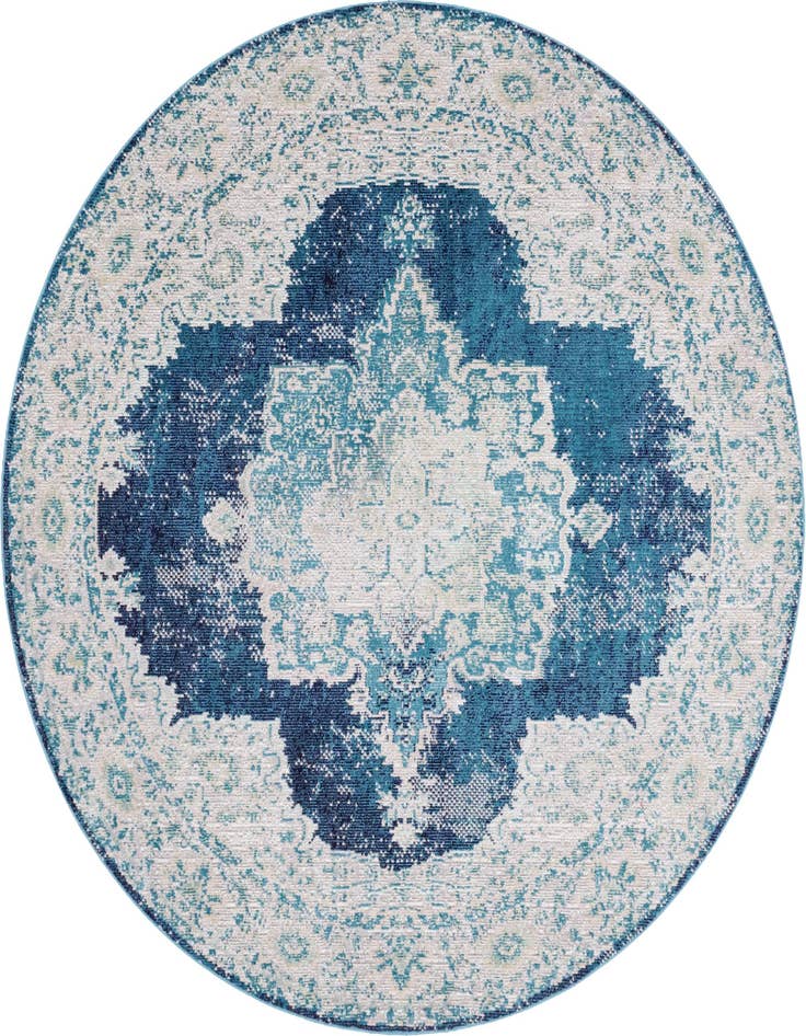 Detail image of 7' x 7' Amulet Round Rug