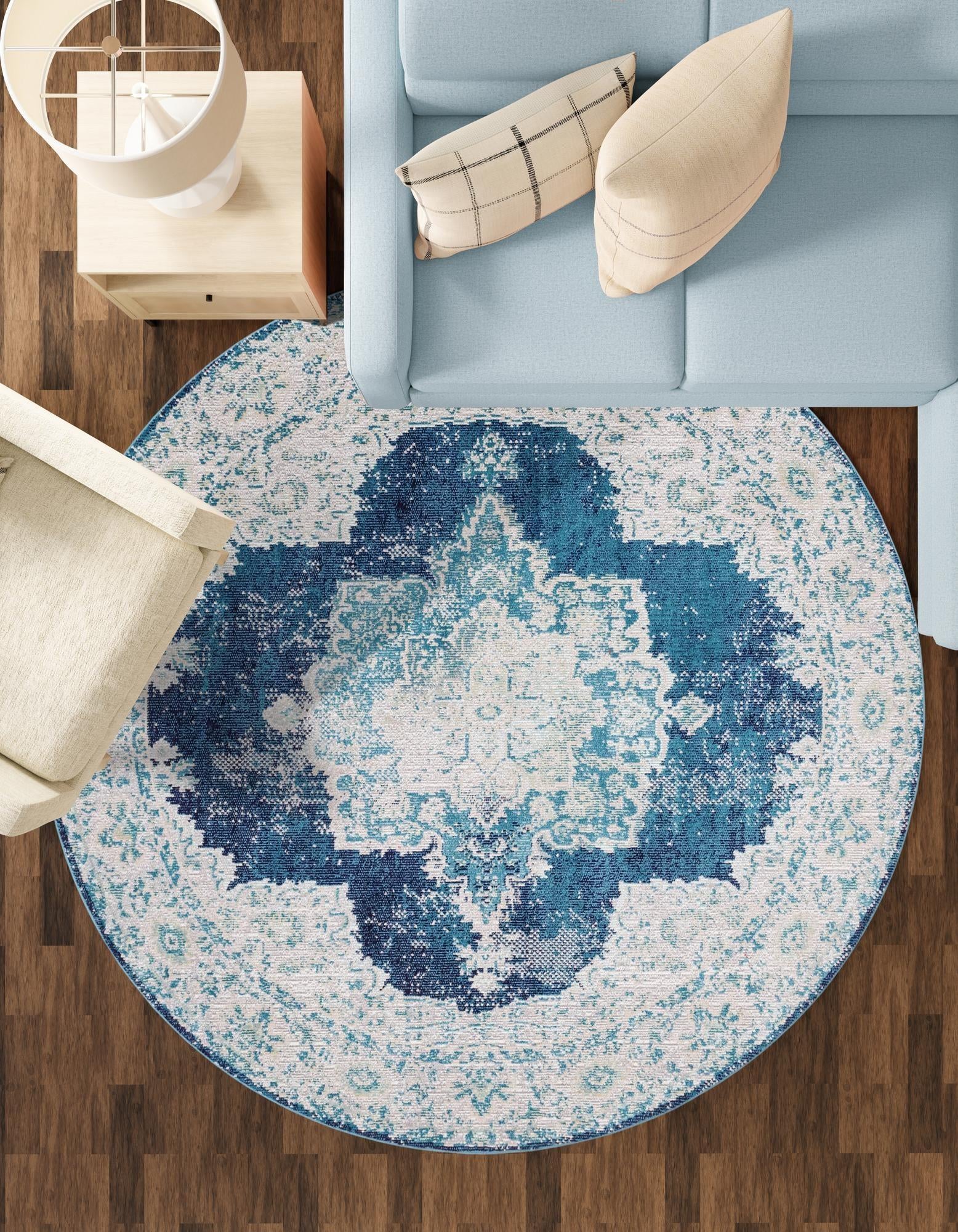4' x 4' Amulet Round Rug
