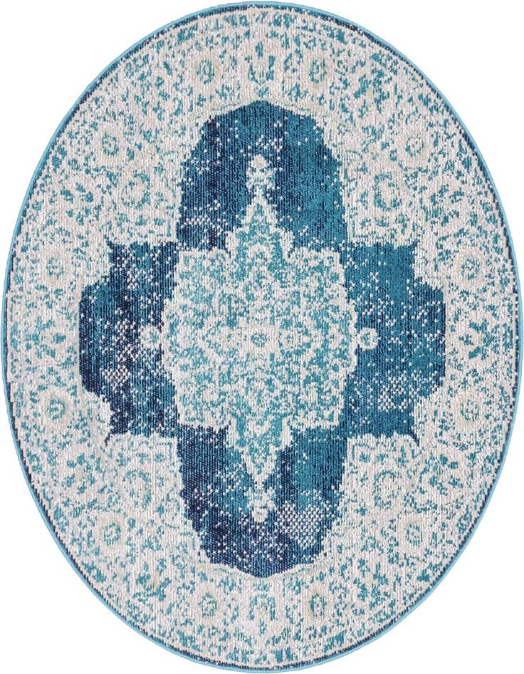 Detail image of 4' x 4' Amulet Round Rug