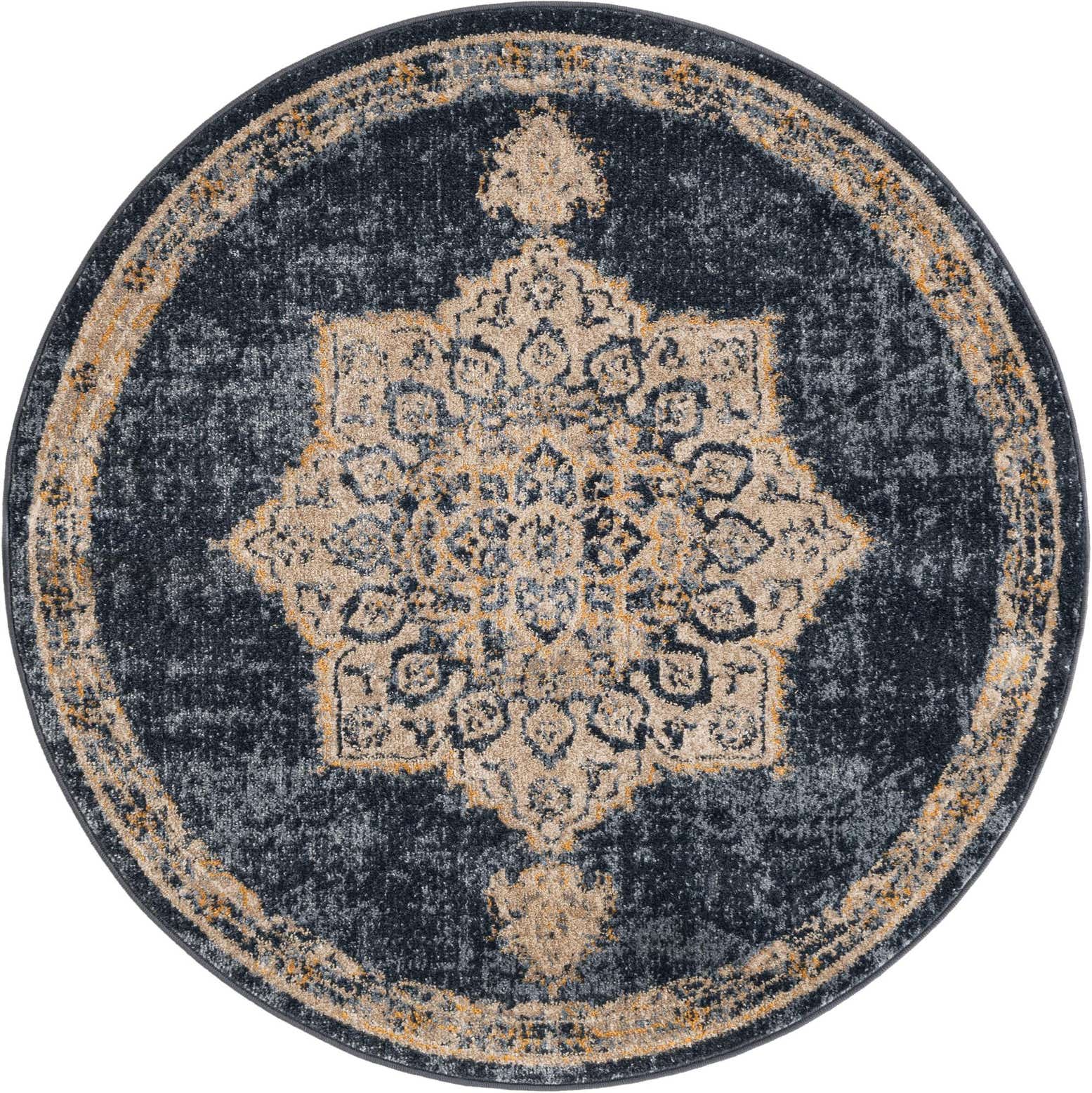 4' x 4' Arcadia Round Rug