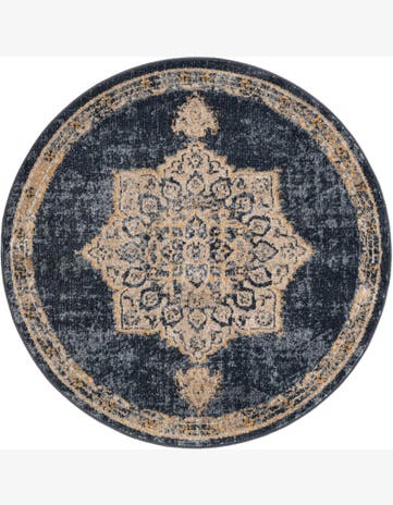 4' x 4' Arcadia Round Rug