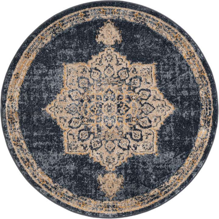 4' x 4' Arcadia Round Rug