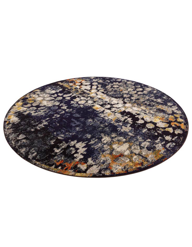Detail image of 8' x 8'  Washable Arte Round Rug