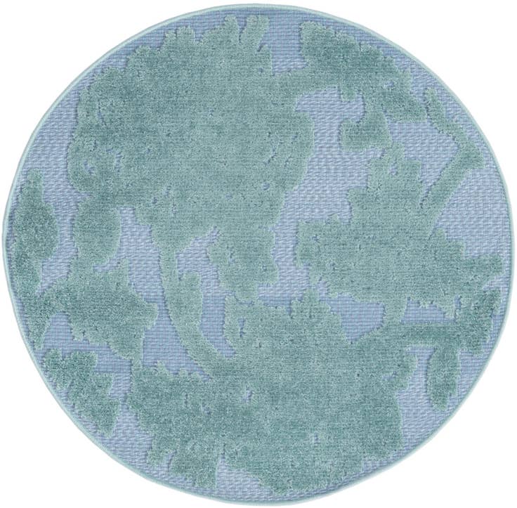 Detail image of 3' 3 x 3' 3 Easy-Clean Aruba Indoor / Outdoor Round Rug