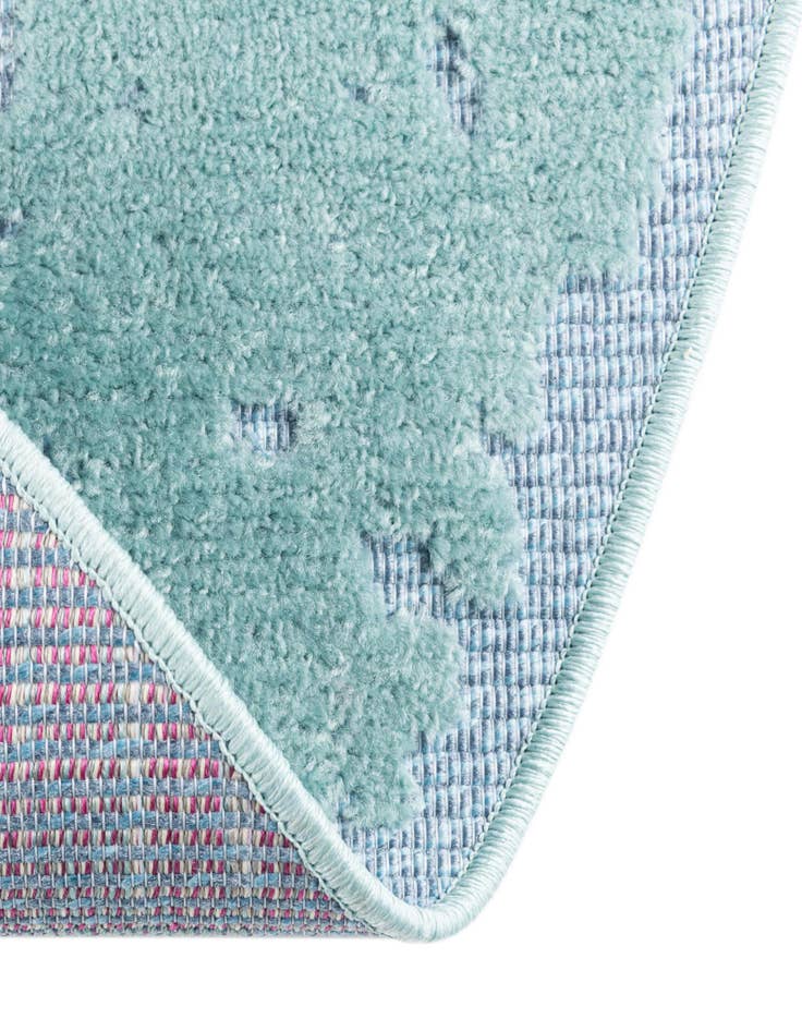 Detail image of 3' 3 x 3' 3 Easy-Clean Aruba Indoor / Outdoor Round Rug