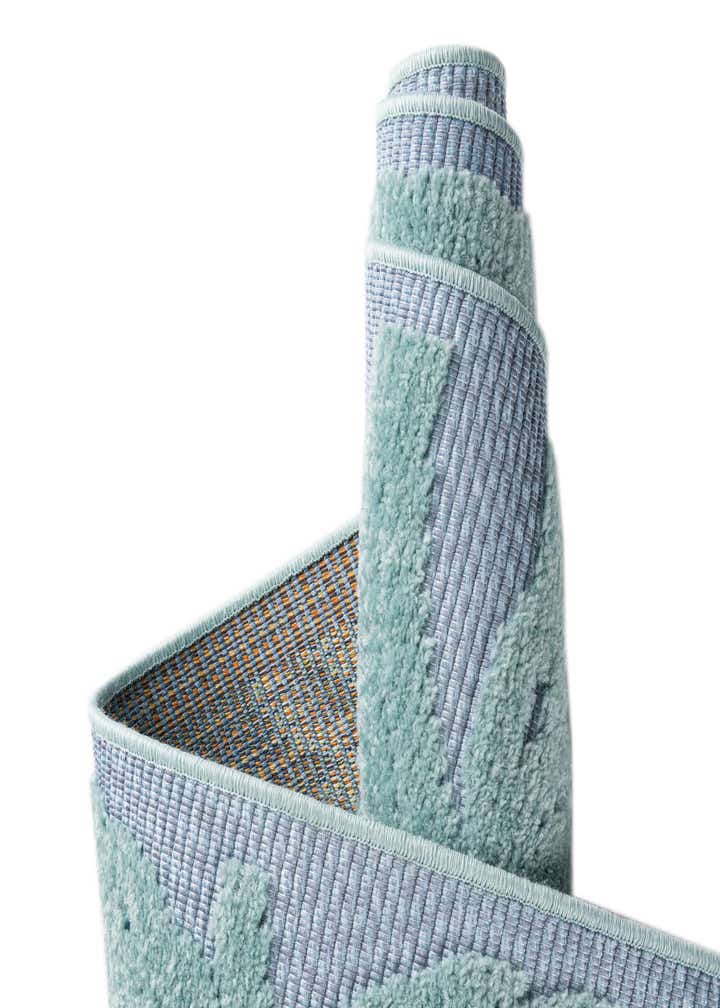 3' 3 x 3' 3 Easy-Clean Aruba Indoor / Outdoor Round Rug