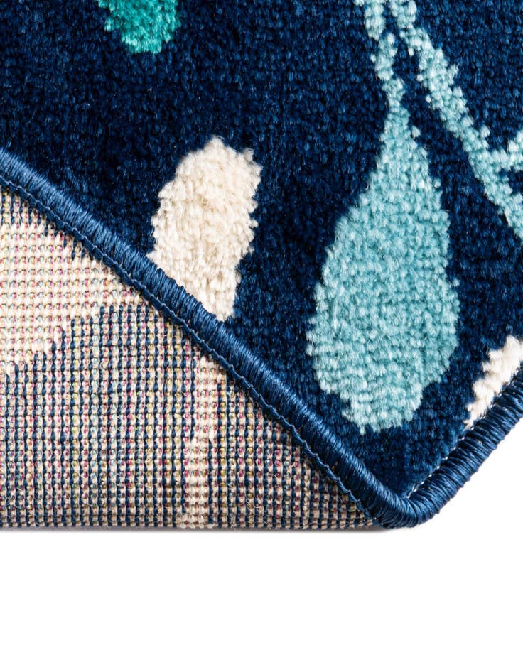 Detail image of 3' x 3' Azalea Round Rug