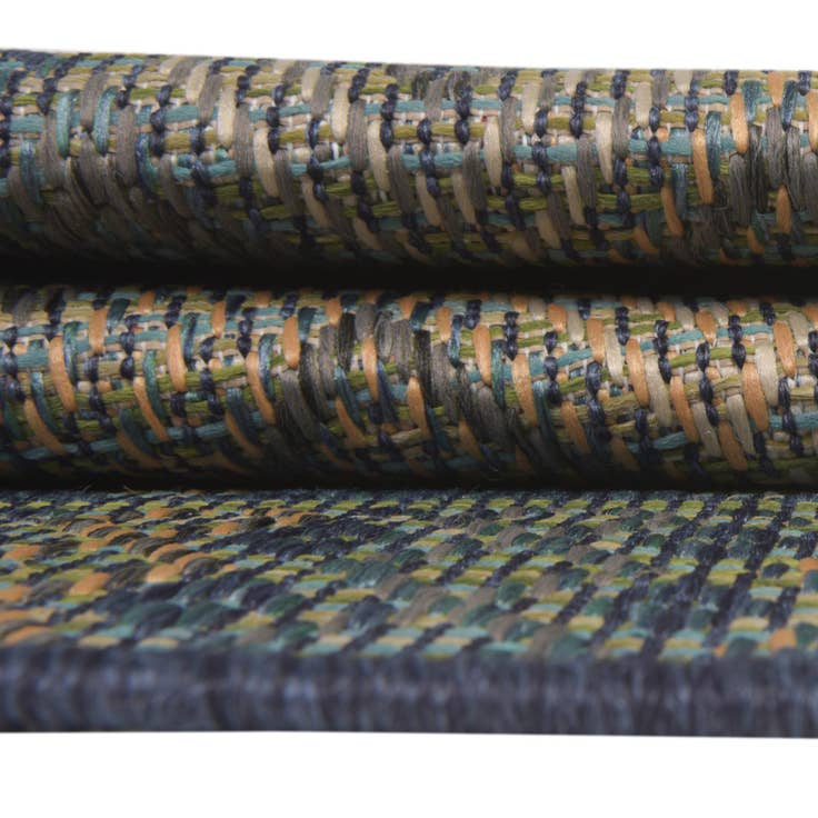Detail image of 3' 3 x 3' 3 Easy-Clean Baja Indoor / Outdoor Round Rug