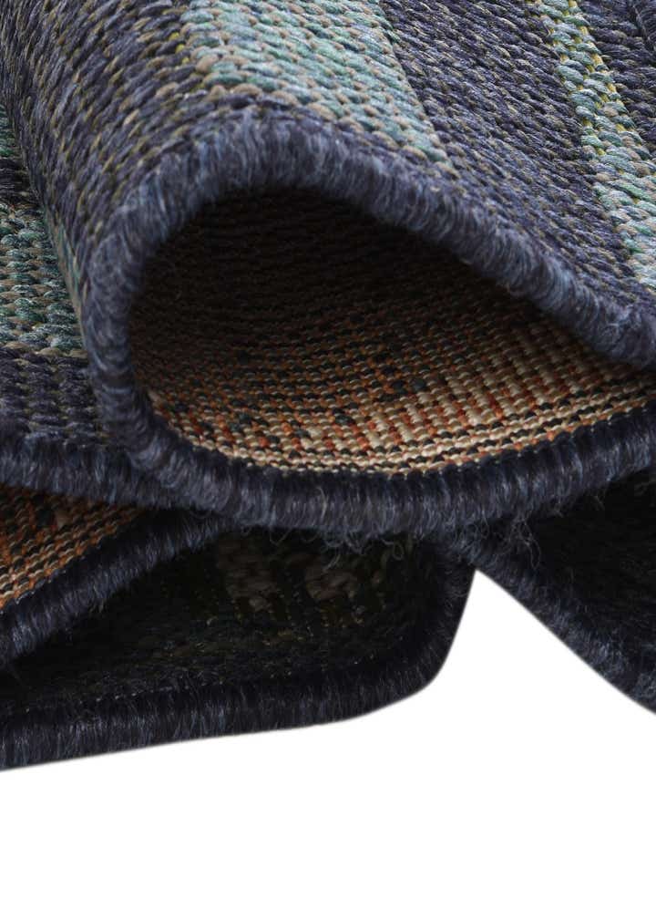 3' 3 x 3' 3 Easy-Clean Baja Indoor / Outdoor Round Rug