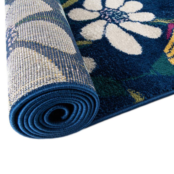 Detail image of 5' 3 x 5' 3 Bloom Round Rug