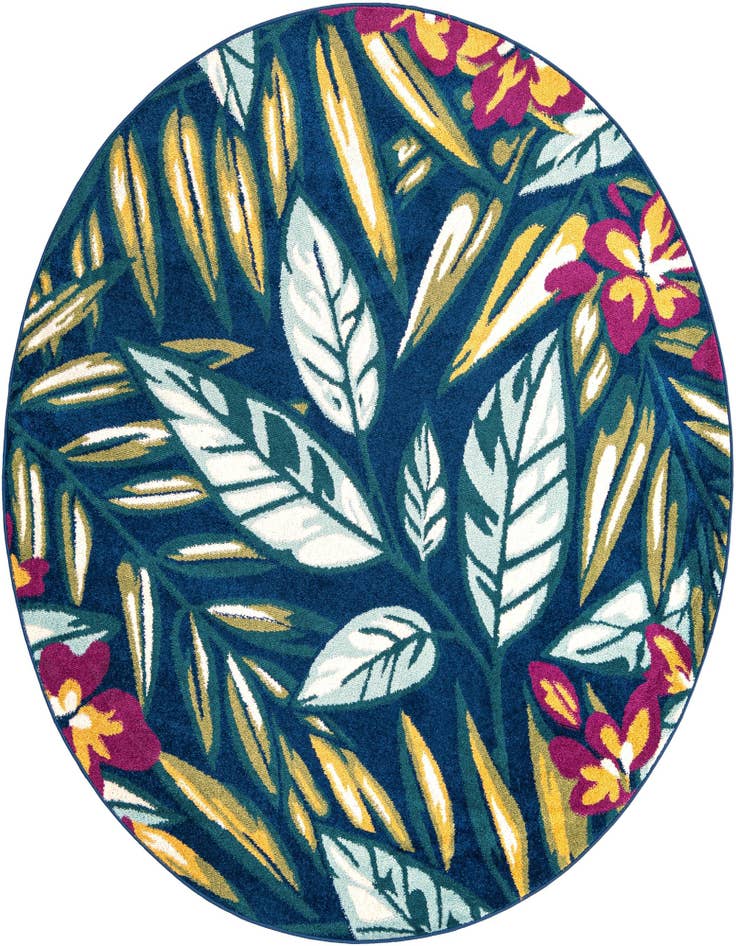 Detail image of 7' x 7' Bloom Round Rug