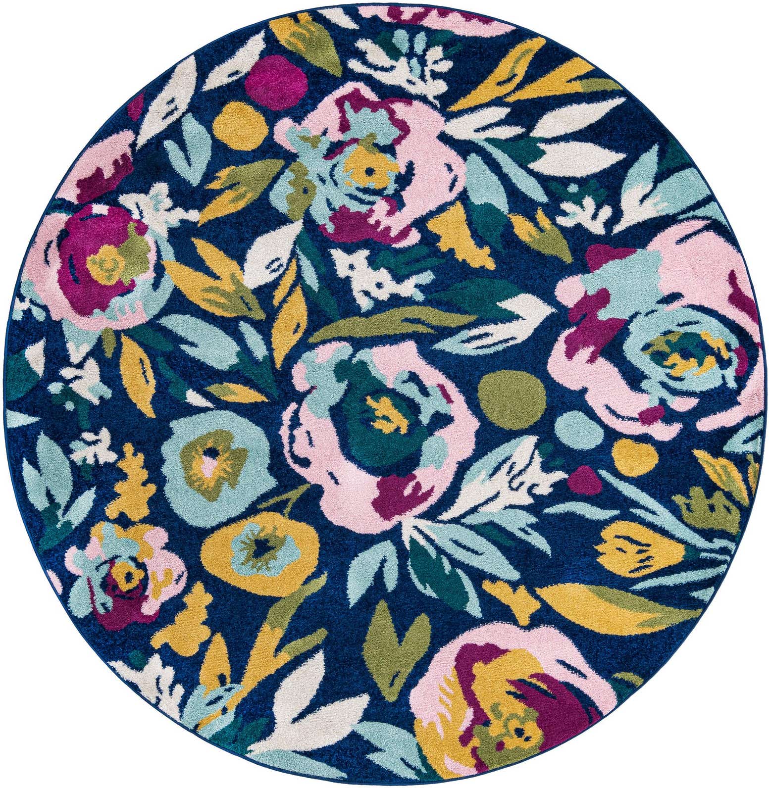 7' x 7' Bloom Round Rug